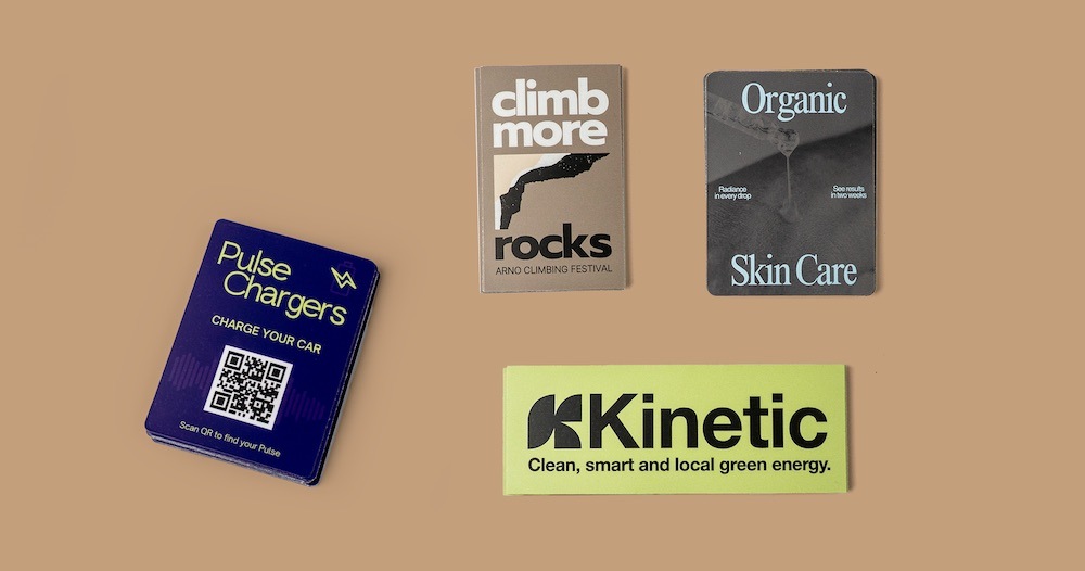 Stickers PlantBased découpe rectangulaire