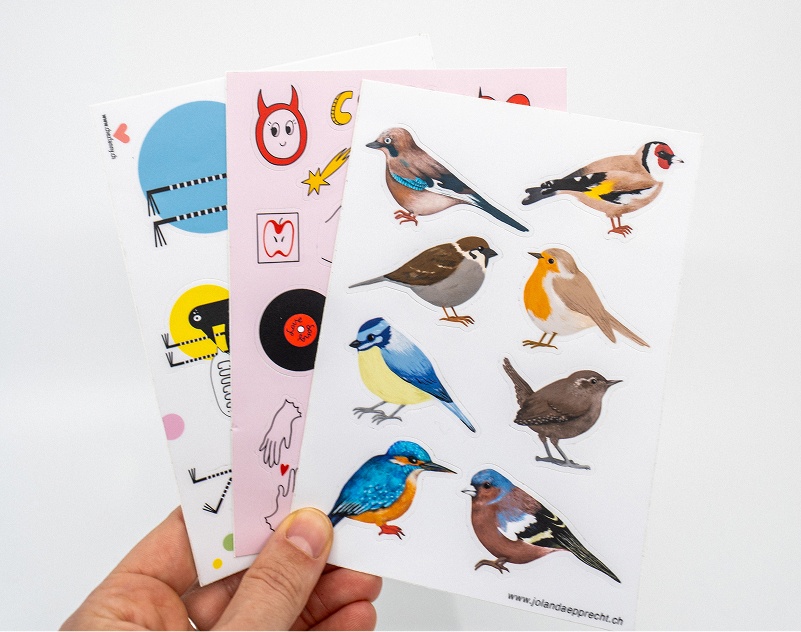 Plantbased stickers ecologiques