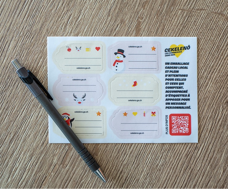 Plantbased stickers ecologiques