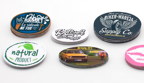 Stickeryeti: Autocollants ronds personnalises et stickers sur mesure